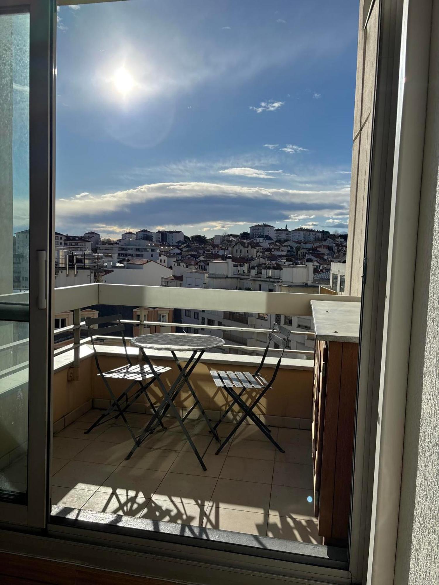 Studio Et Piscine Sur La Grande Plage Biarritz Exterior foto