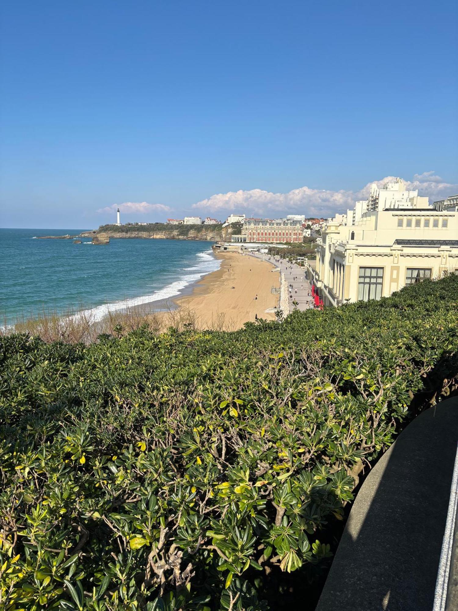 Studio Et Piscine Sur La Grande Plage Biarritz Exterior foto